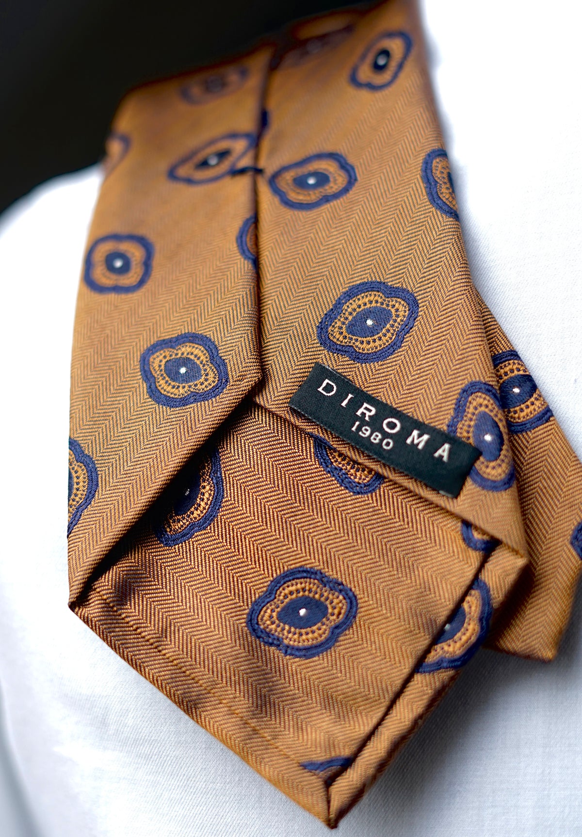 Bespoke Terrenia Silk Necktie