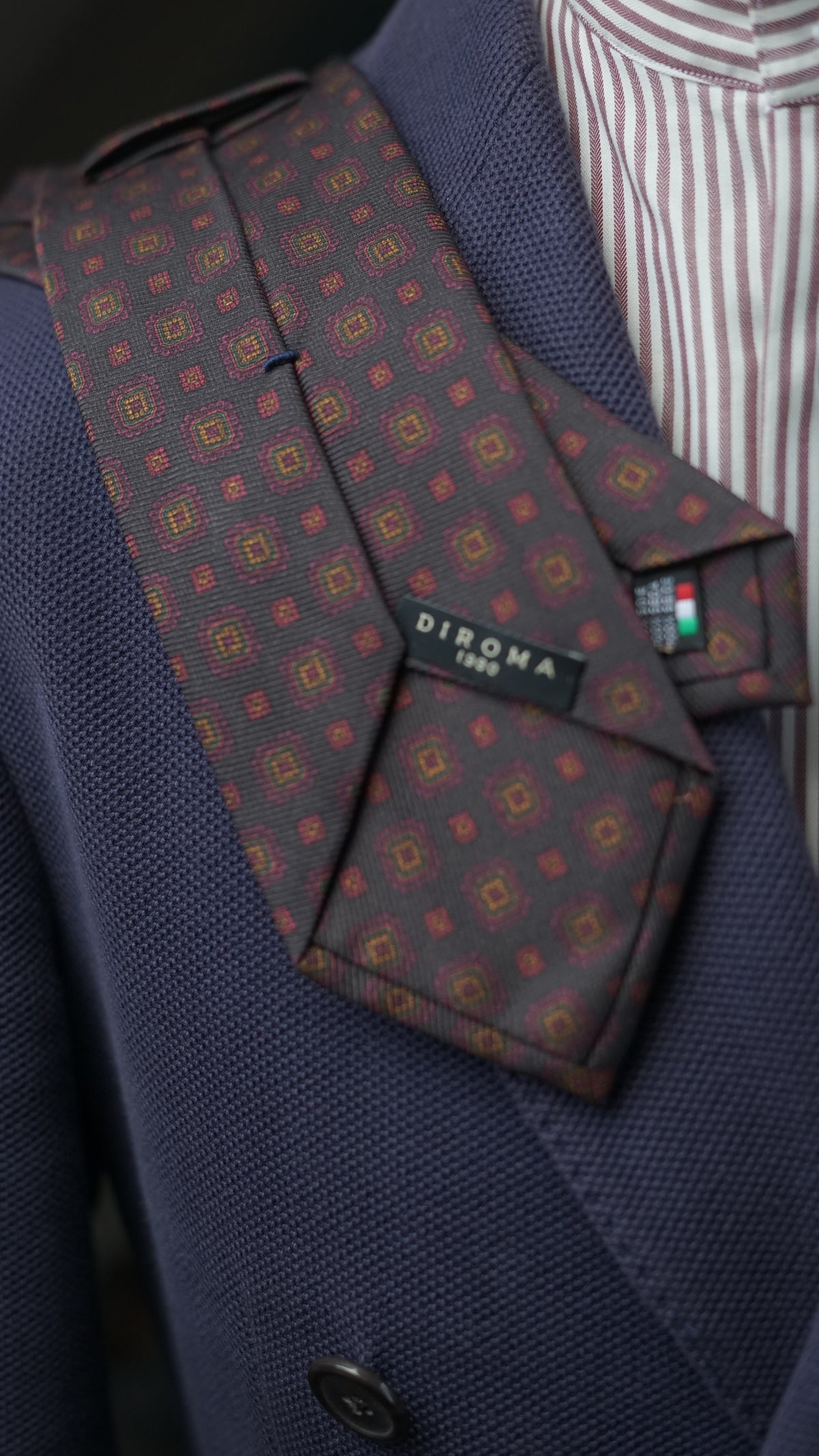 Saglione Notte Silk Necktie