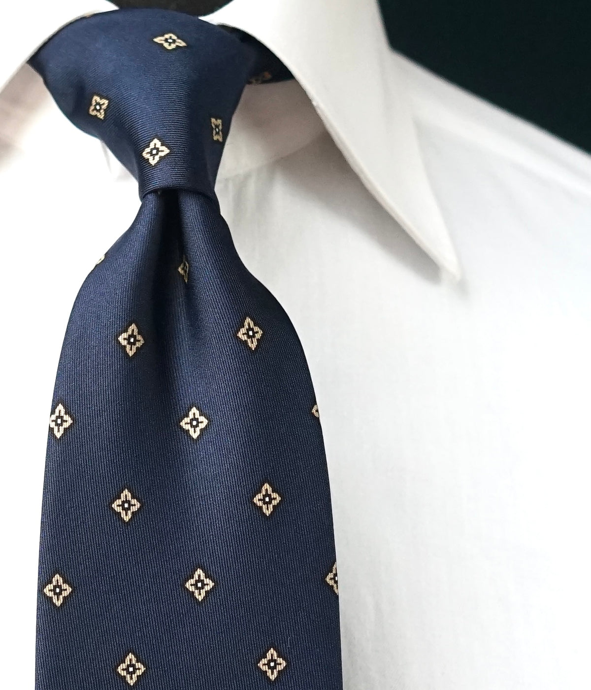 Giada Navy Silk Necktie