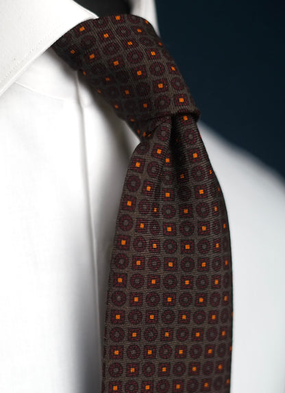 Carbone Soft Wool Necktie (148cm)