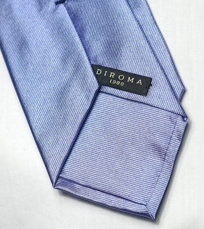 Dusty Blue Solida Silk Necktie