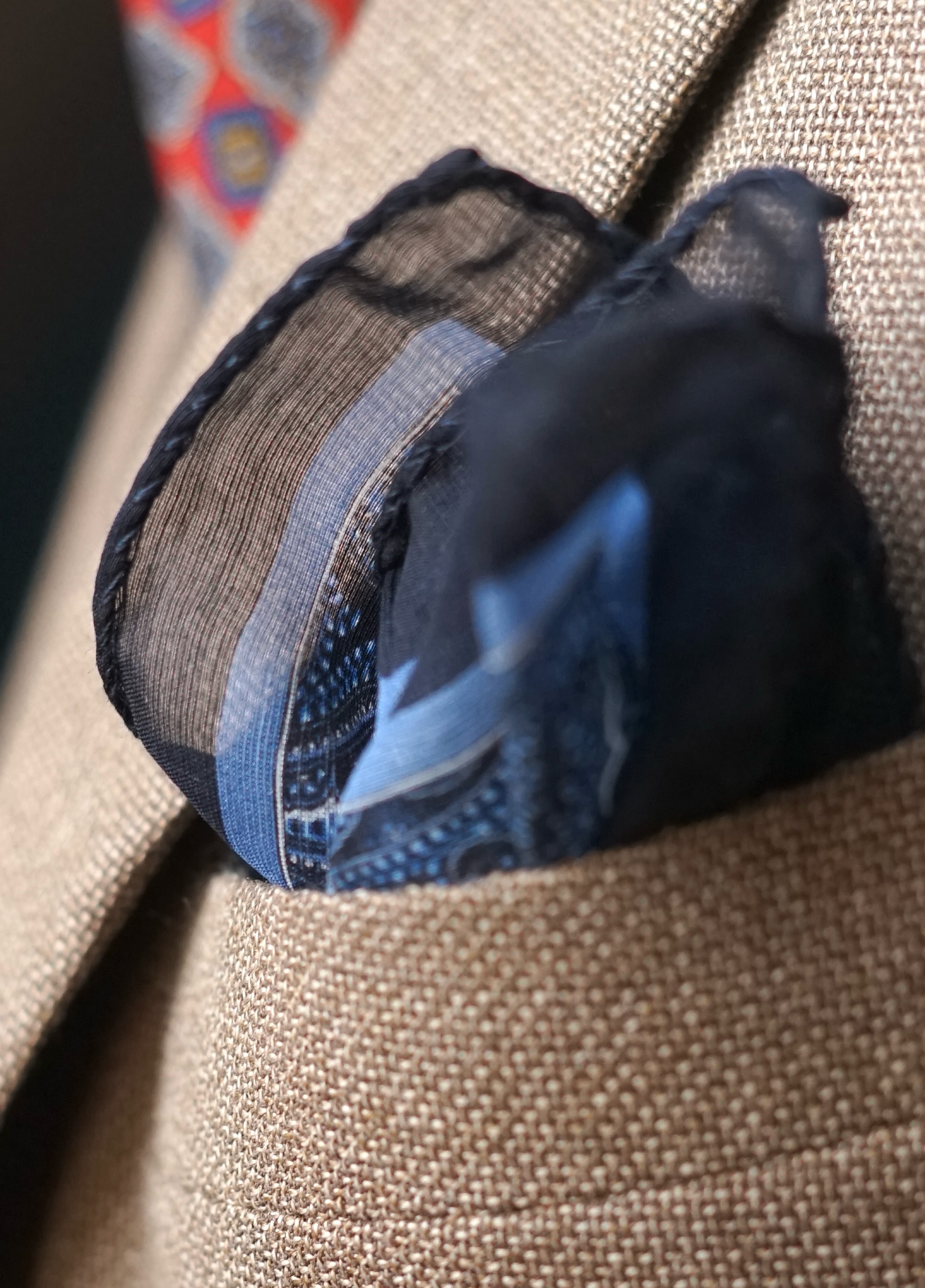 Orazio Silk Pocket Square