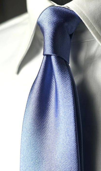 Dusty Blue Solida Silk Necktie