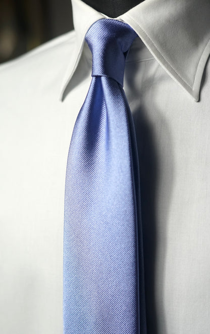 Dusty Blue Solida Silk Necktie