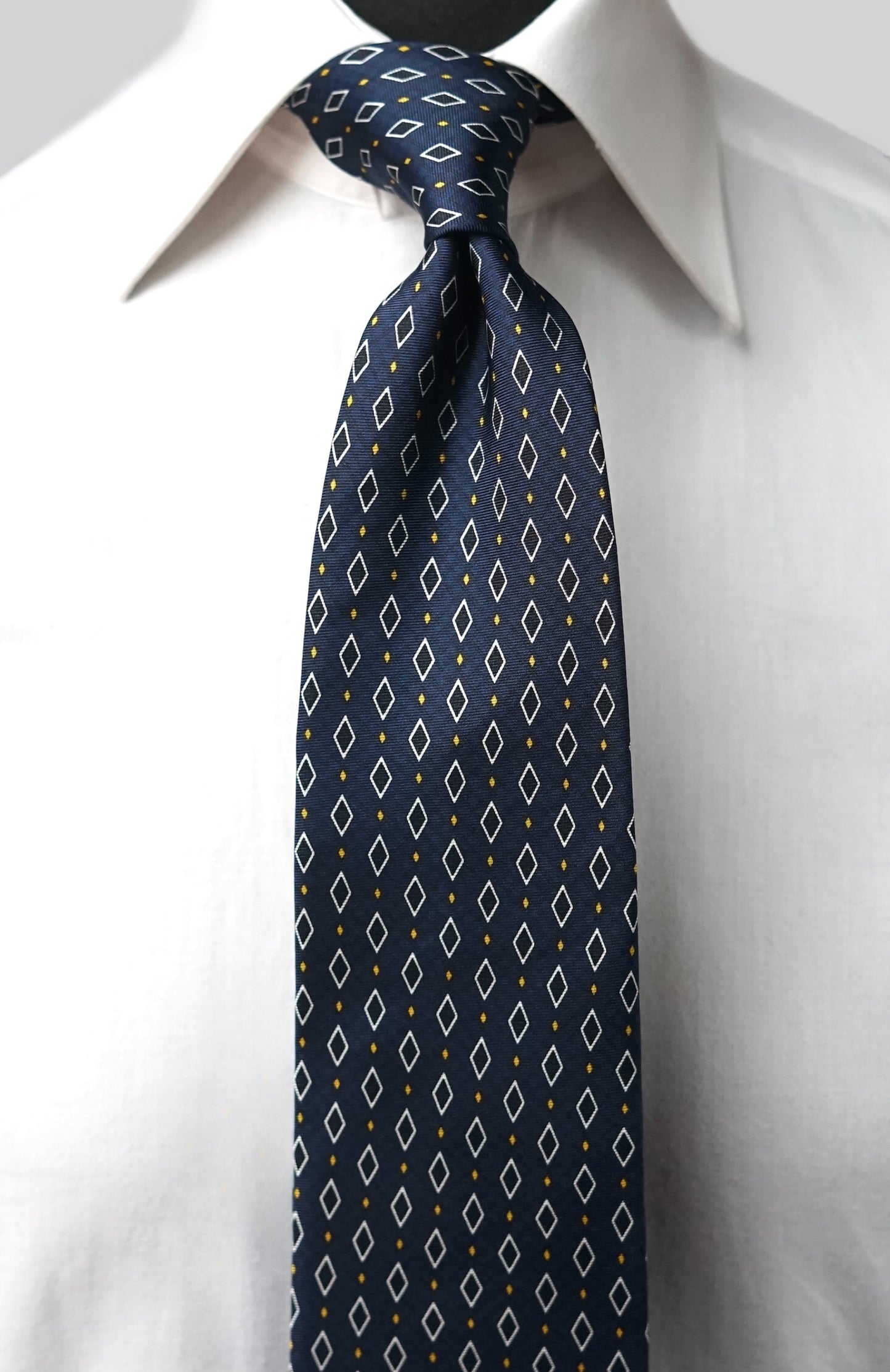 Monica Retro Tie Silk Necktie