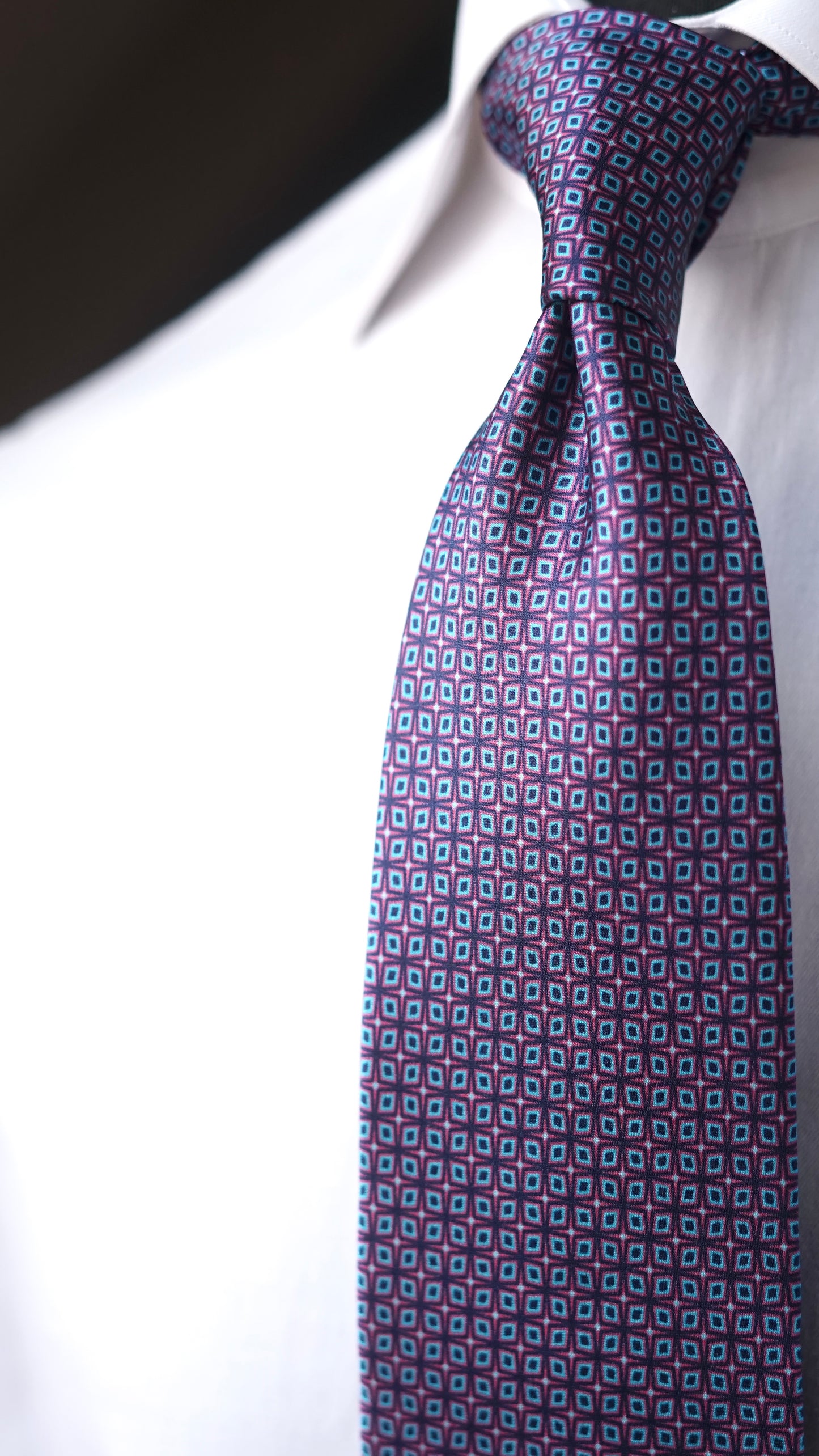 Morella Pink Satin Silk Necktie