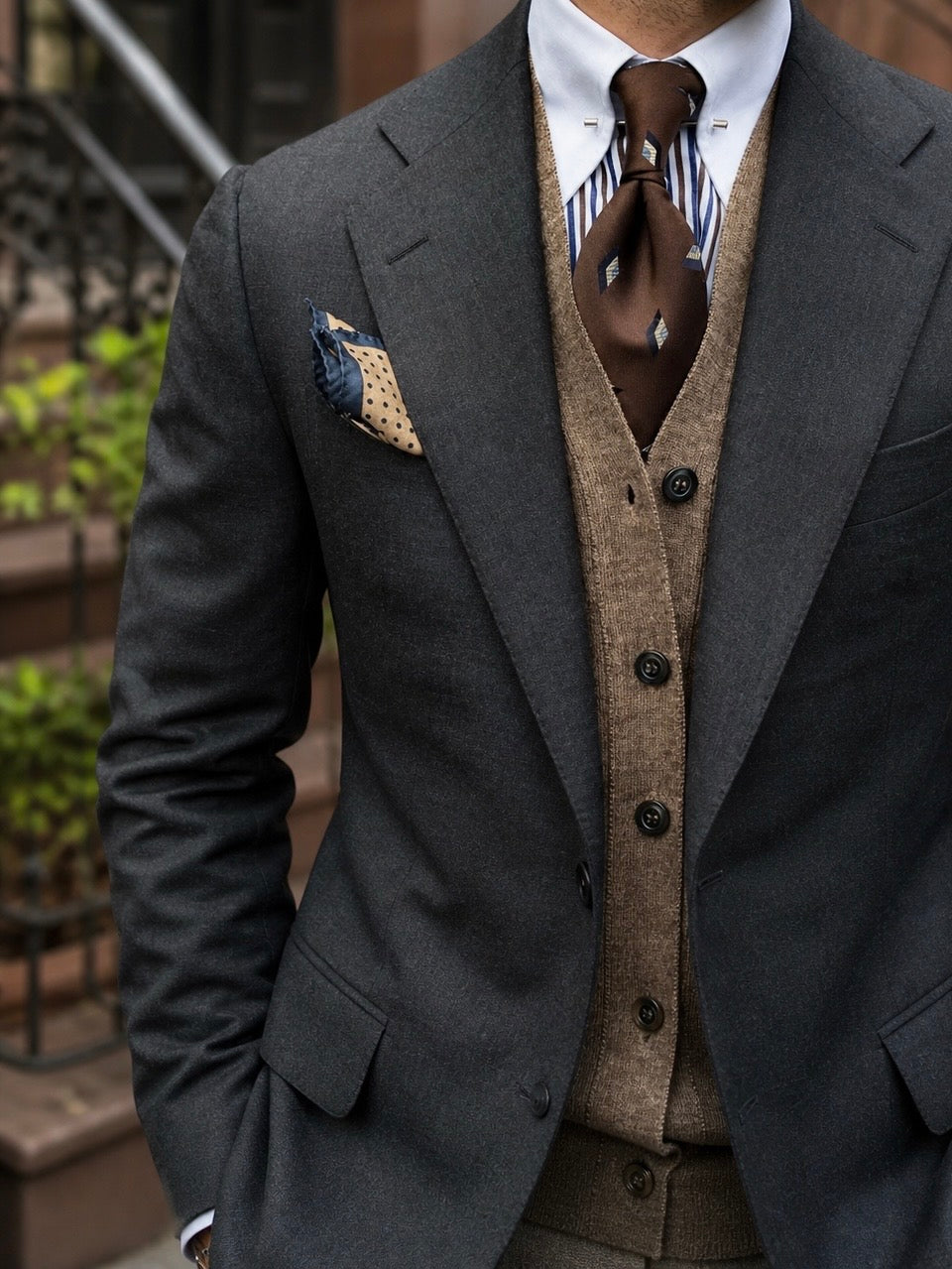 Bespoke Diomeda Silk Necktie