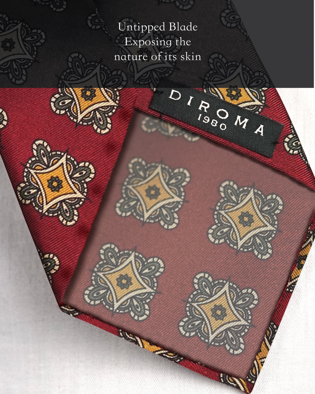 Bespoke Tassia Silk Necktie