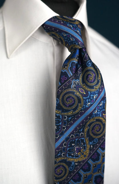 Gotica Retro Silk Necktie