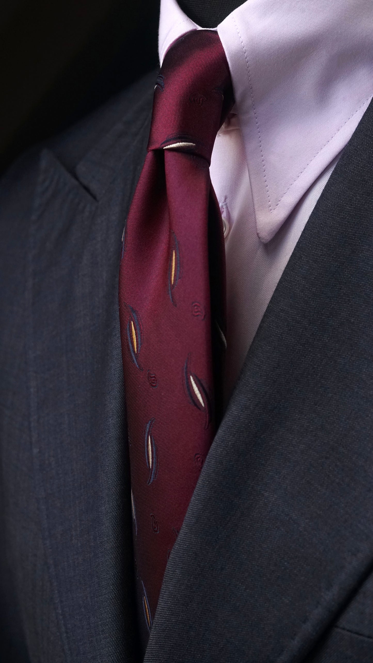 Amarena Silk Necktie