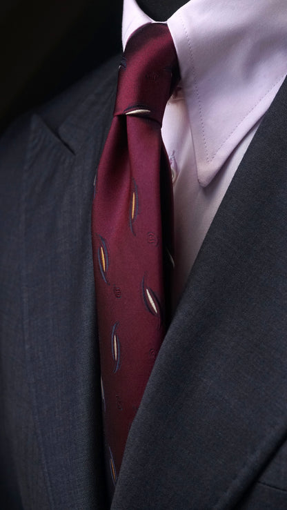 Amarena Silk Necktie