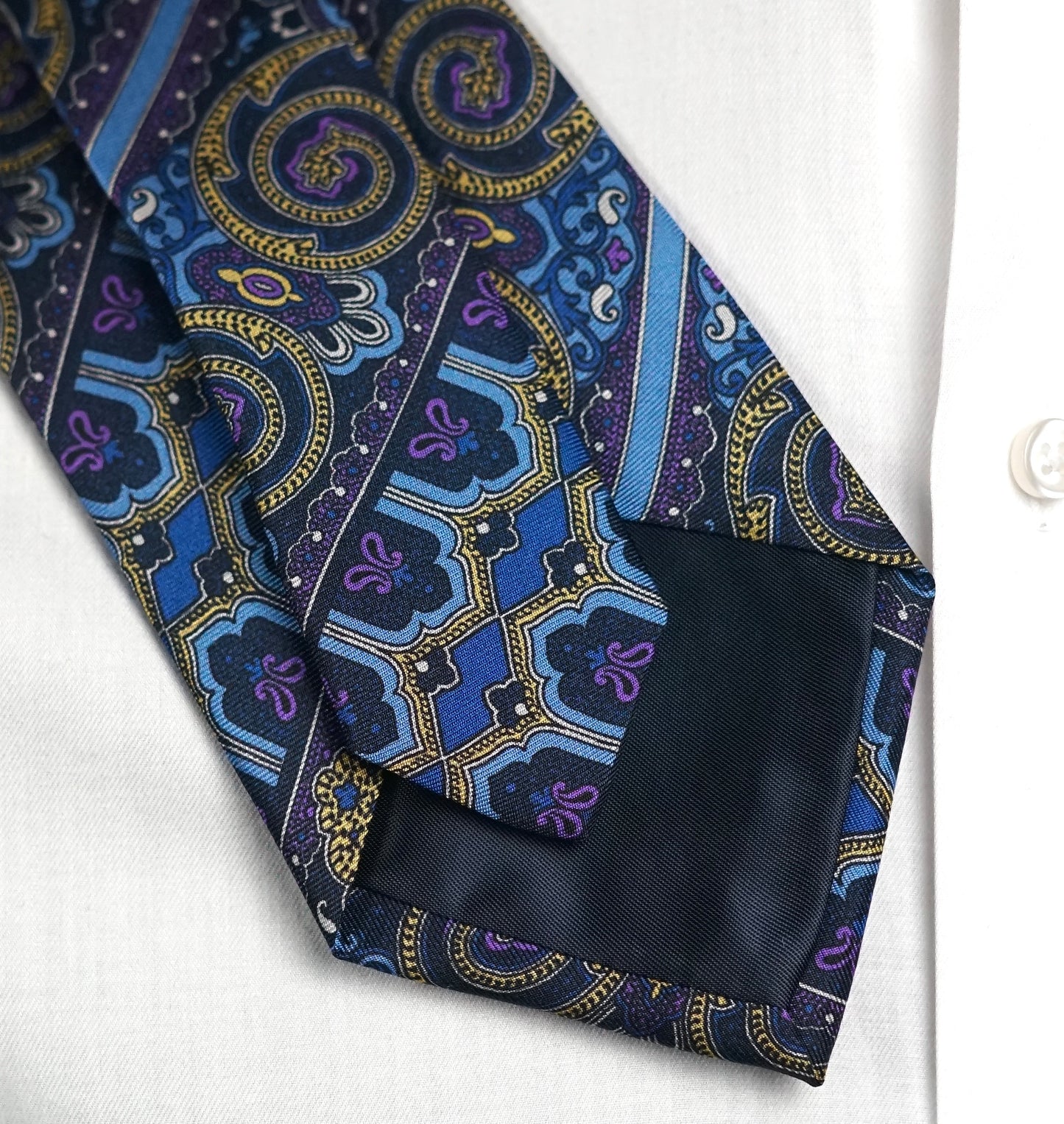 Gotica Retro Silk Necktie