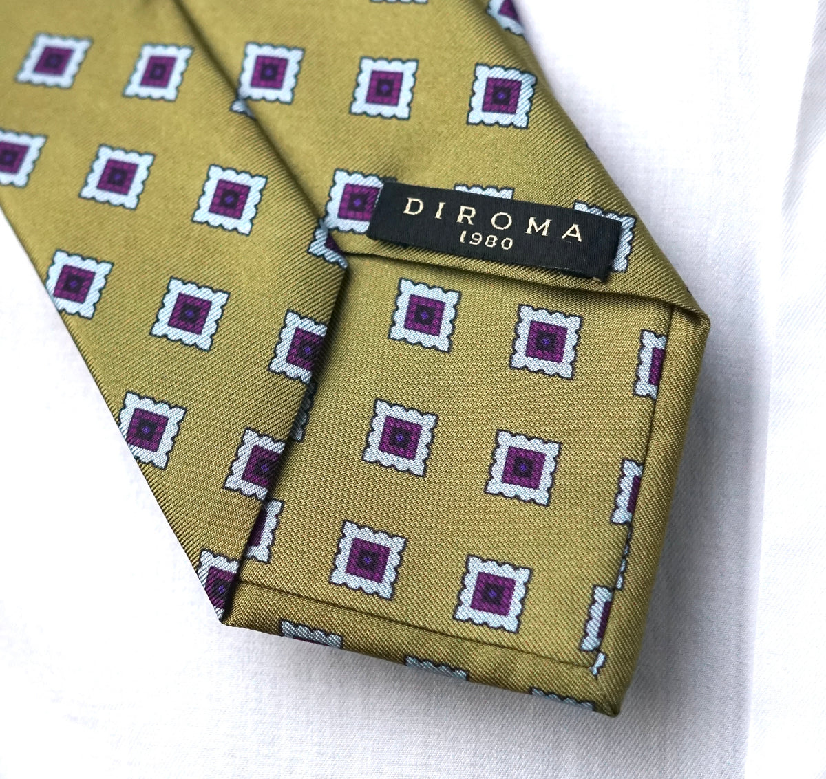 Carla Sage Silk Necktie