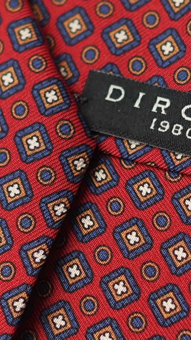 Brigitte Red Silk Necktie