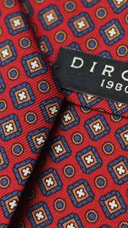 Brigitte Red Silk Necktie