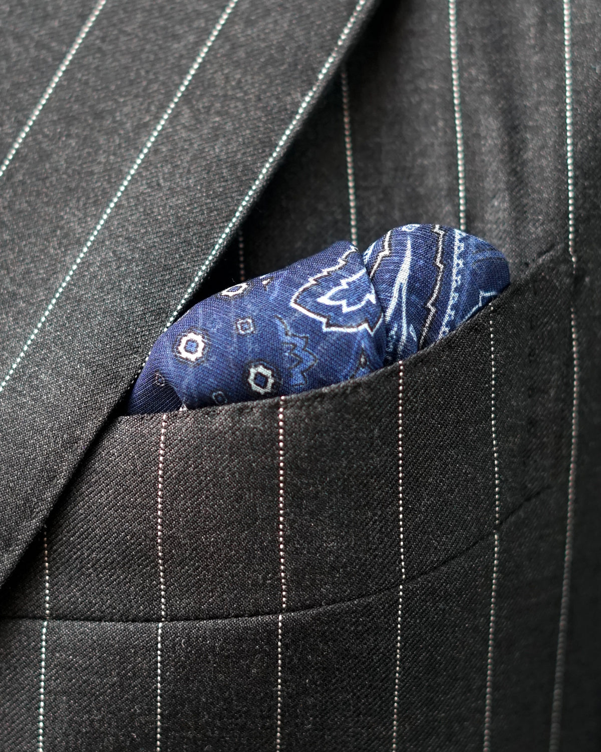 Viola Silk Pocket Square