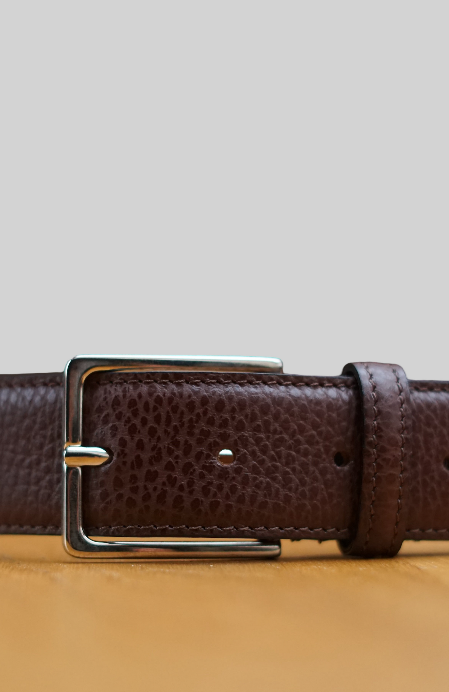 Cocco Brown 100% Leather Belt