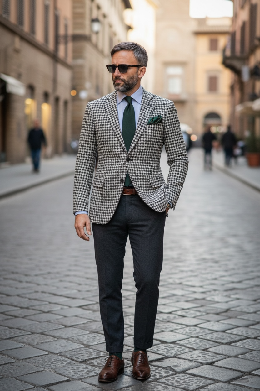 Fabiola Verde Silk Necktie