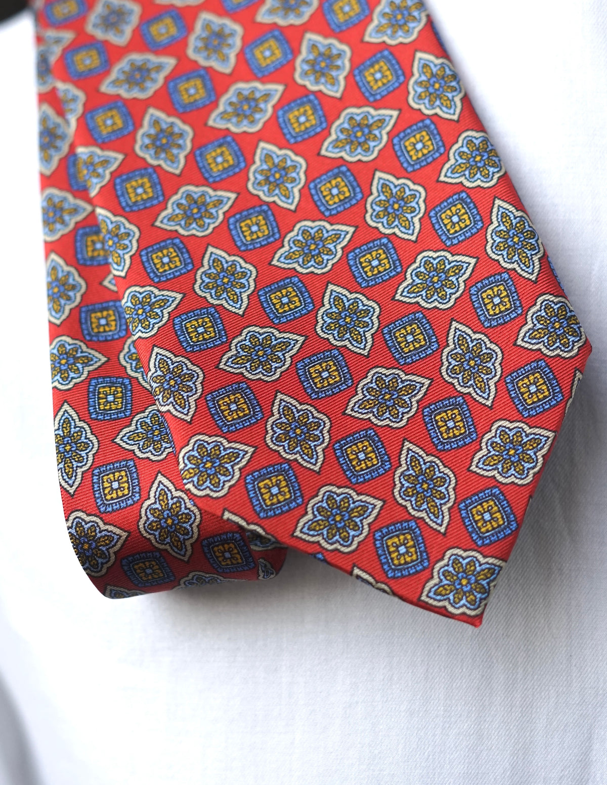 Ghia Retro Tie Silk Necktie
