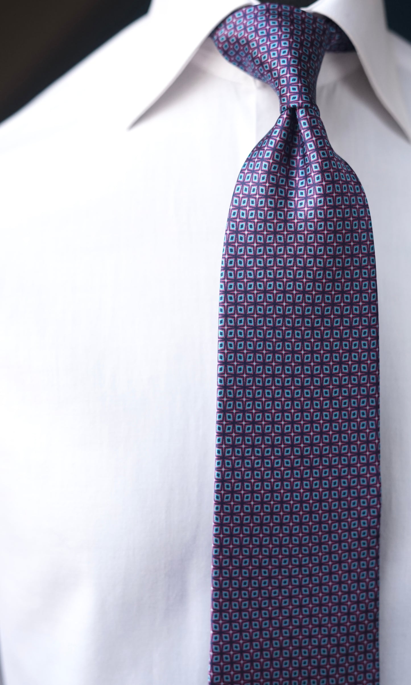 Morella Pink Satin Silk Necktie