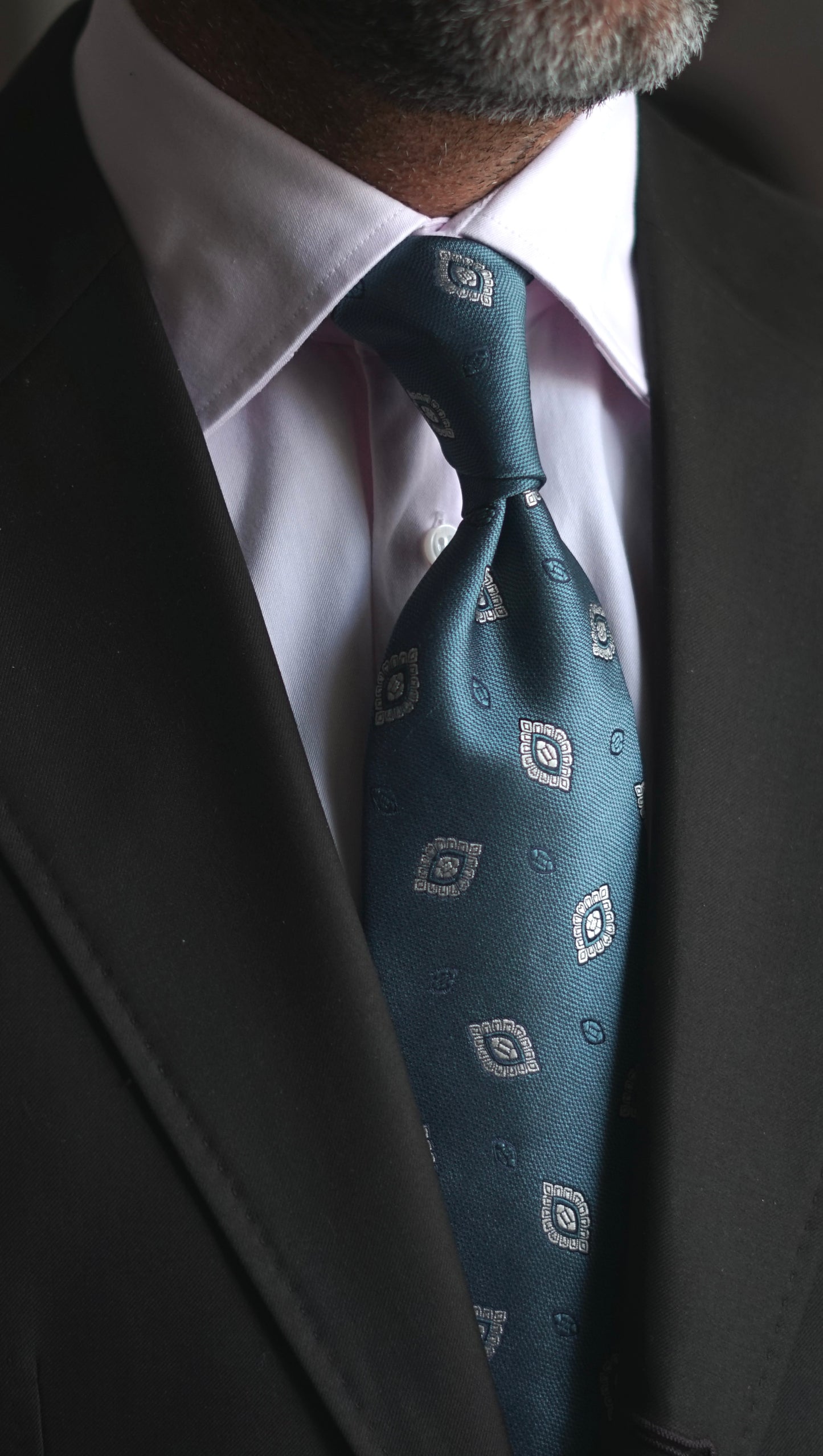 Pagota Teal Silk Necktie