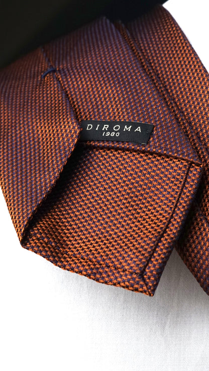 Terracotta Solida Silk Necktie