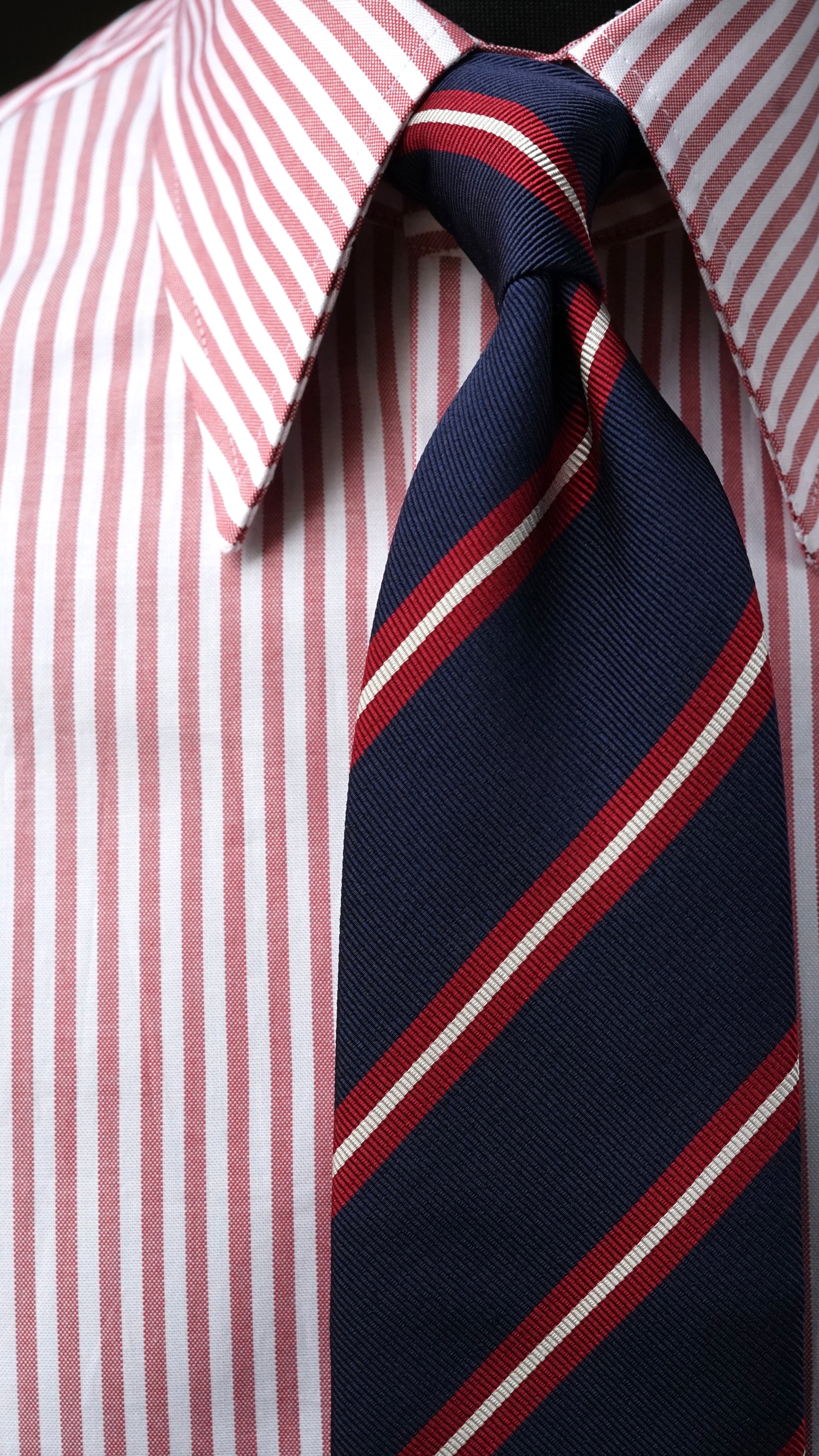 Monterosa 100% Cotton Point Collar Twill Dress Shirt MTO