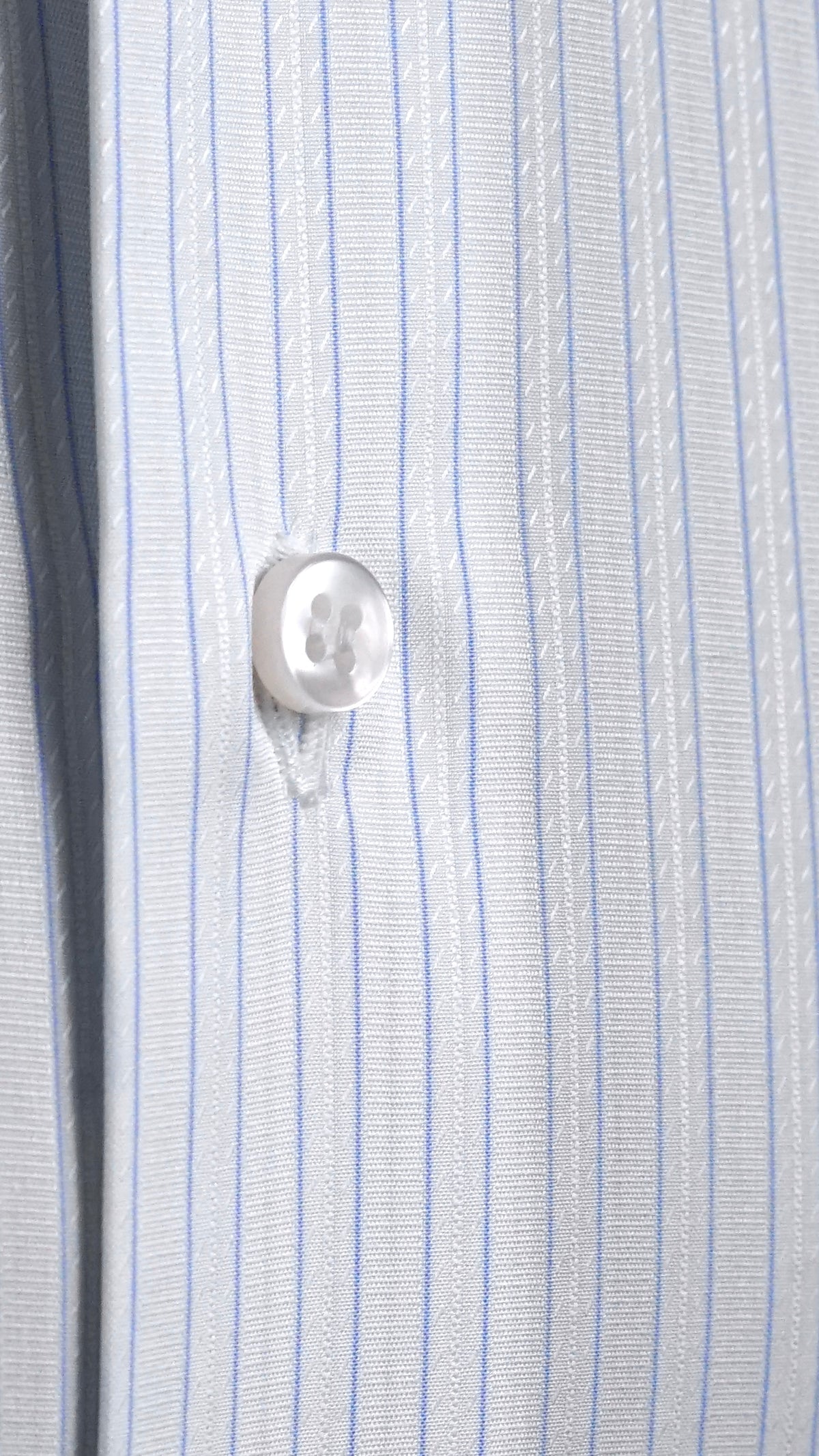 Pombia Pin Point Collar Cotton Dress Shirt MTO