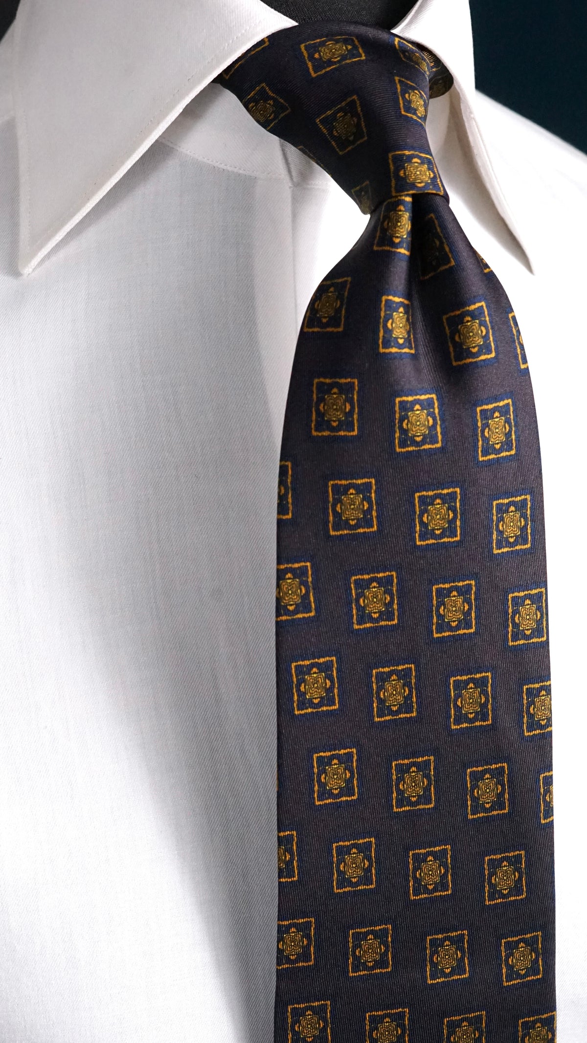 Karina Purple Silk Necktie