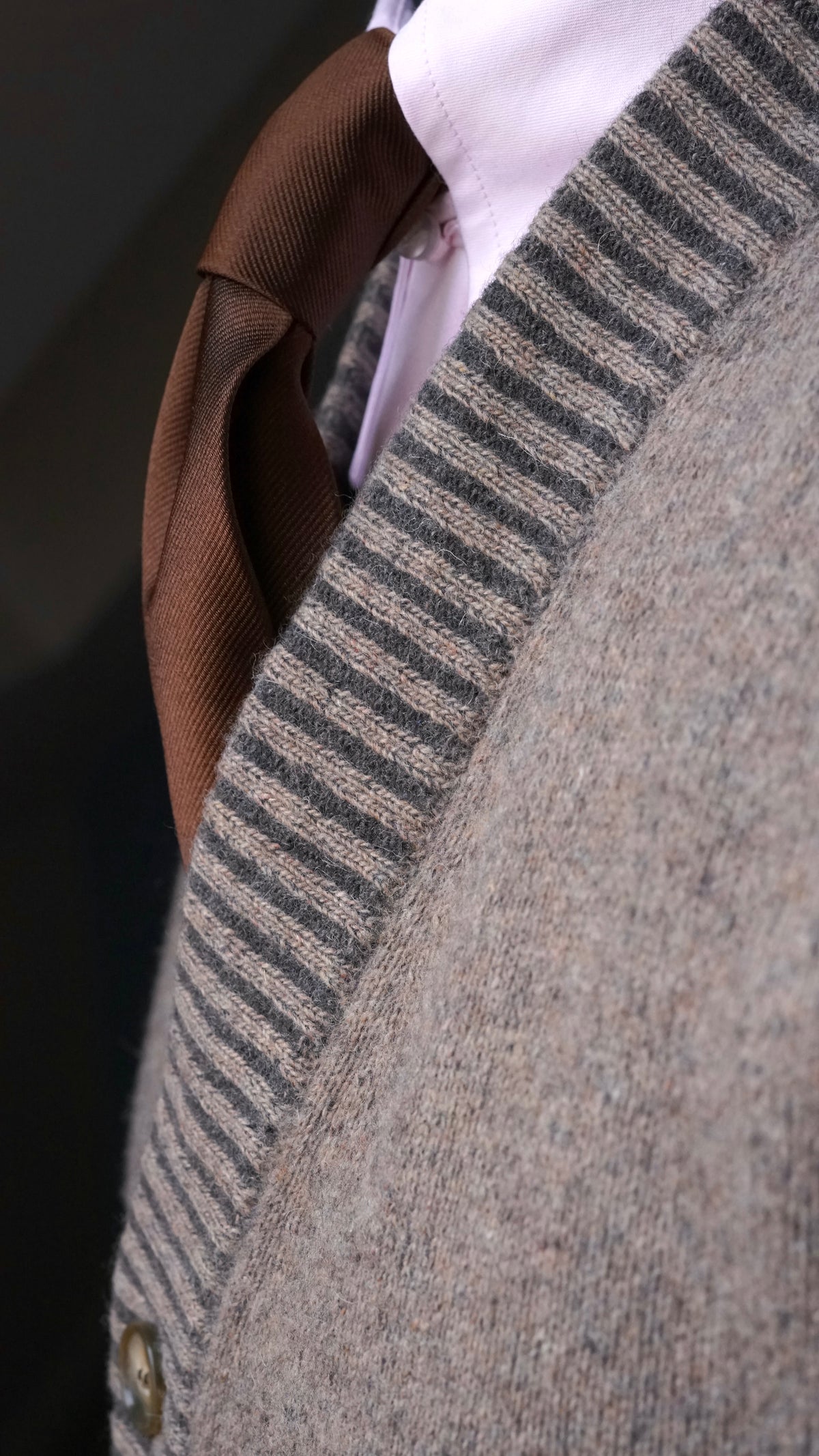 Callisto Light Brown Cardigan