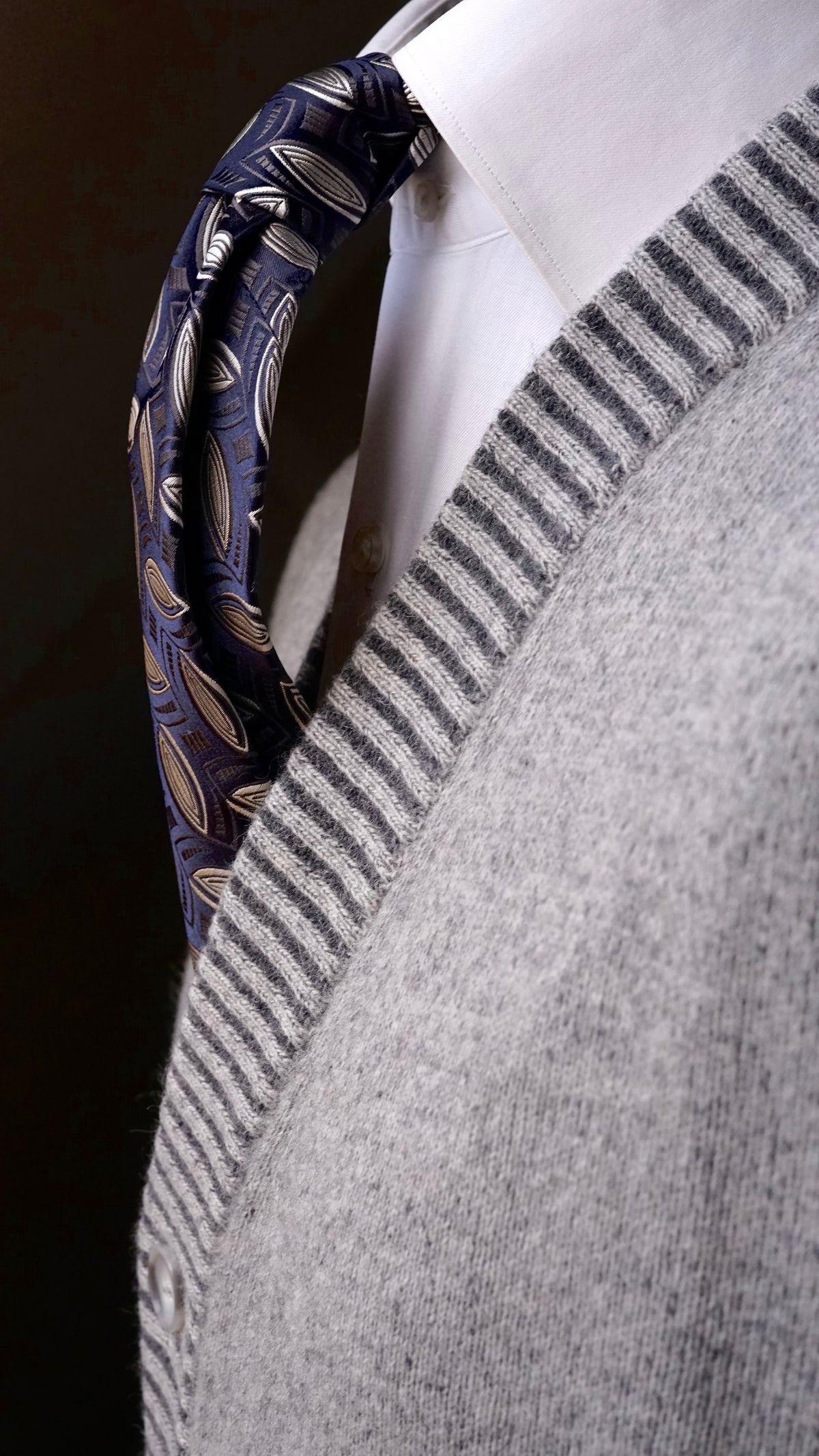 Callisto Light Grey Cardigan