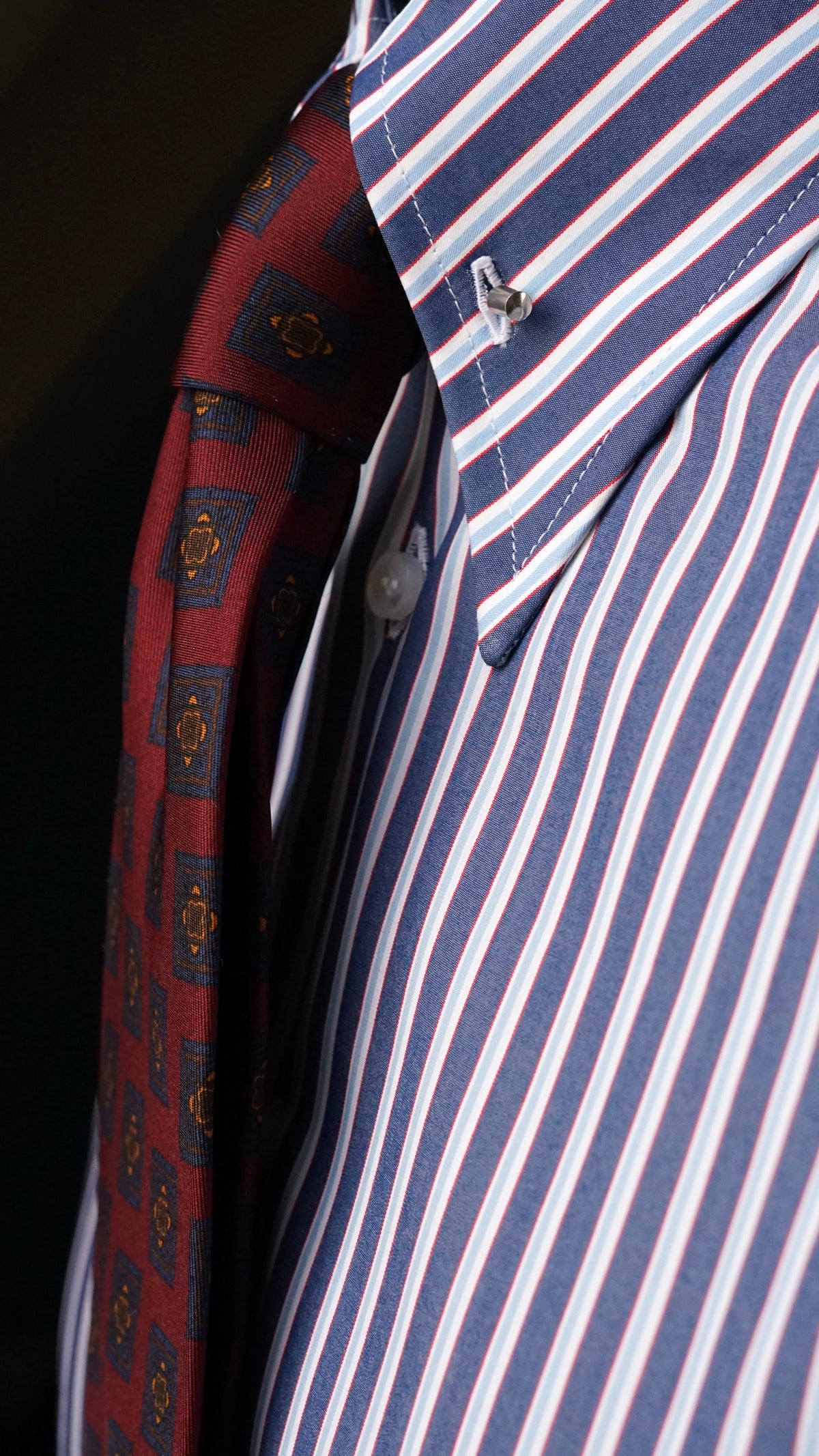 Arona 1940 Collar Cotton Dress Shirt