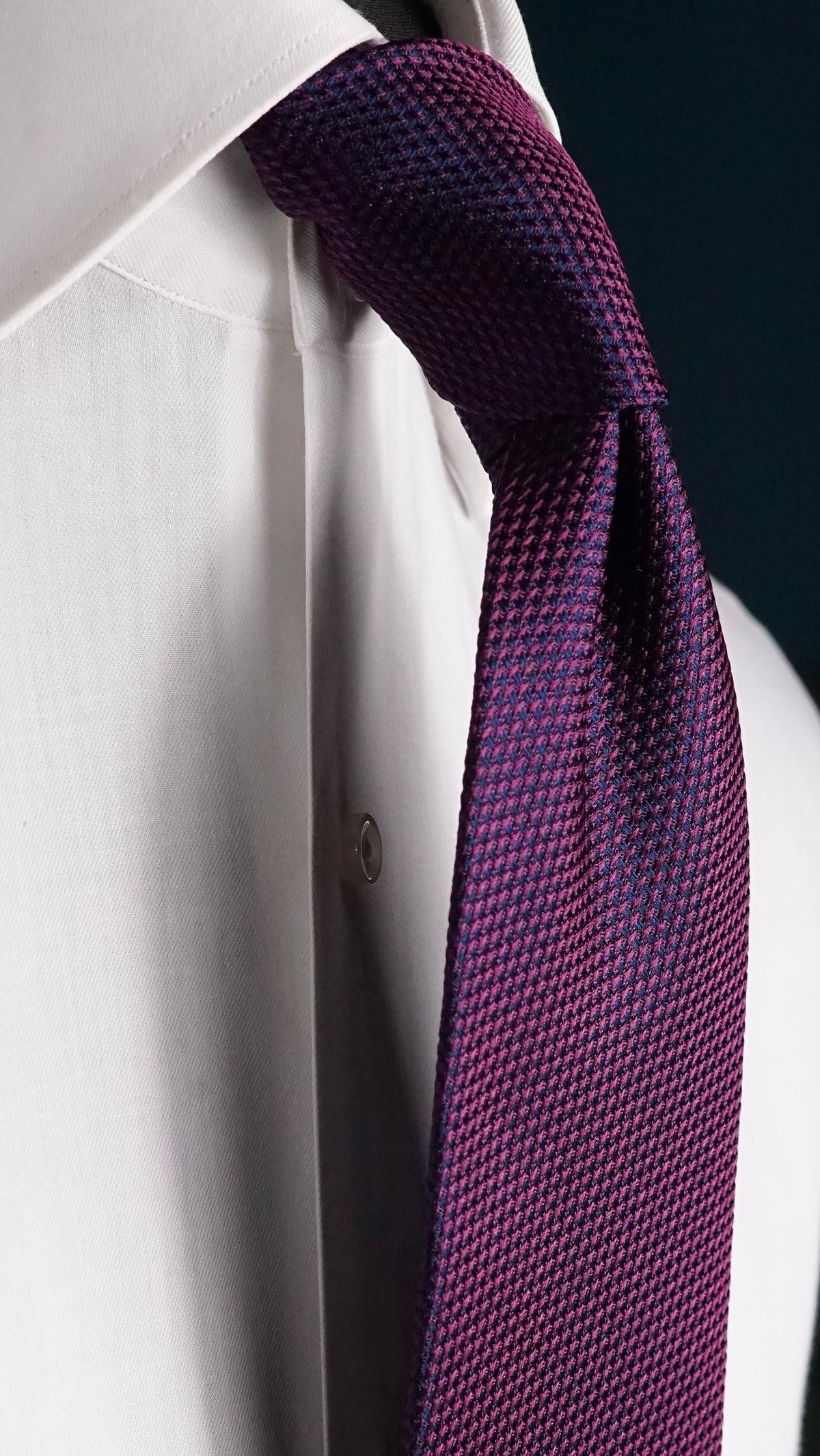 Grenadine Solida Silk Necktie