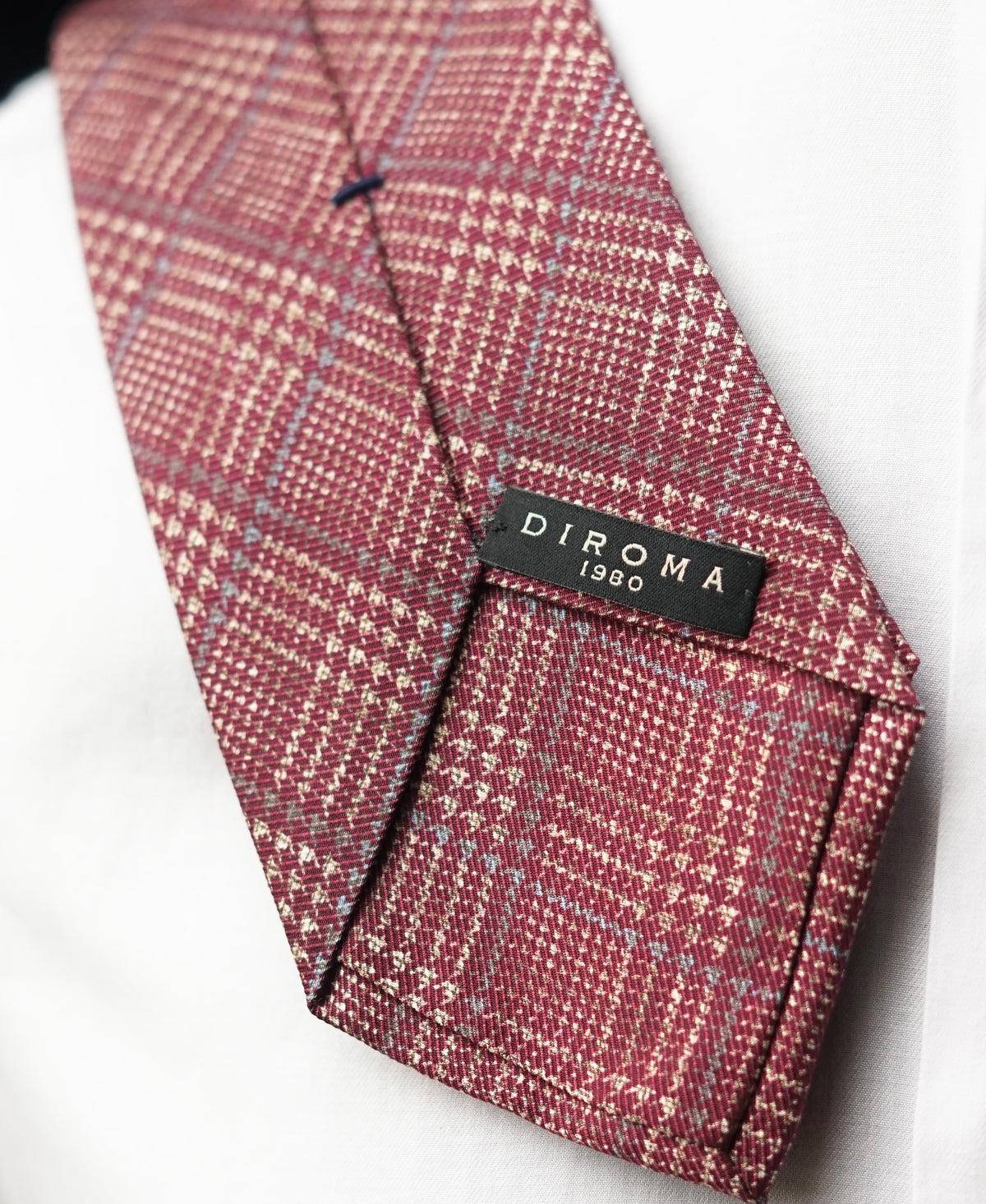 Saglione Glen Silk Necktie