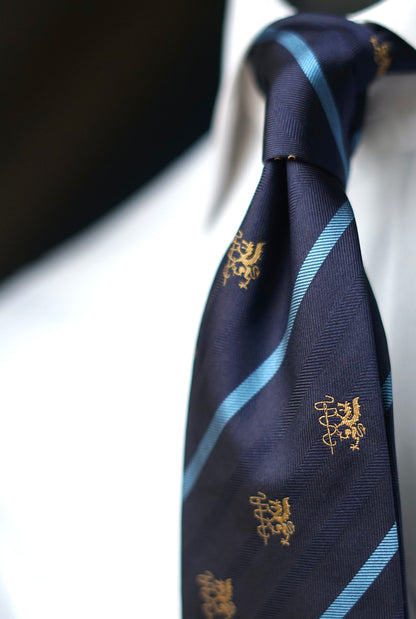 Diroma Crest Silk Necktie