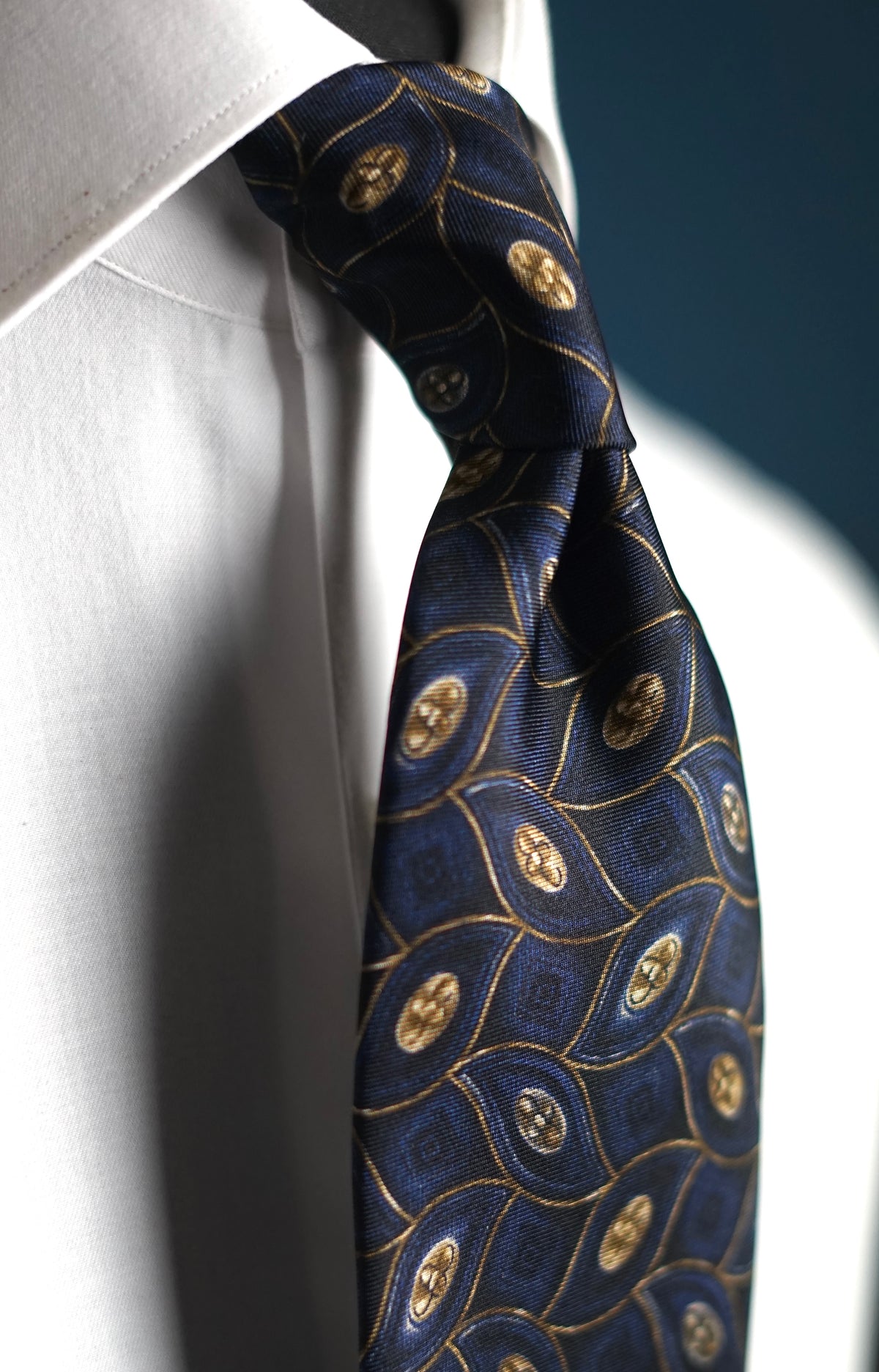 Madre Retro Tie Silk Necktie