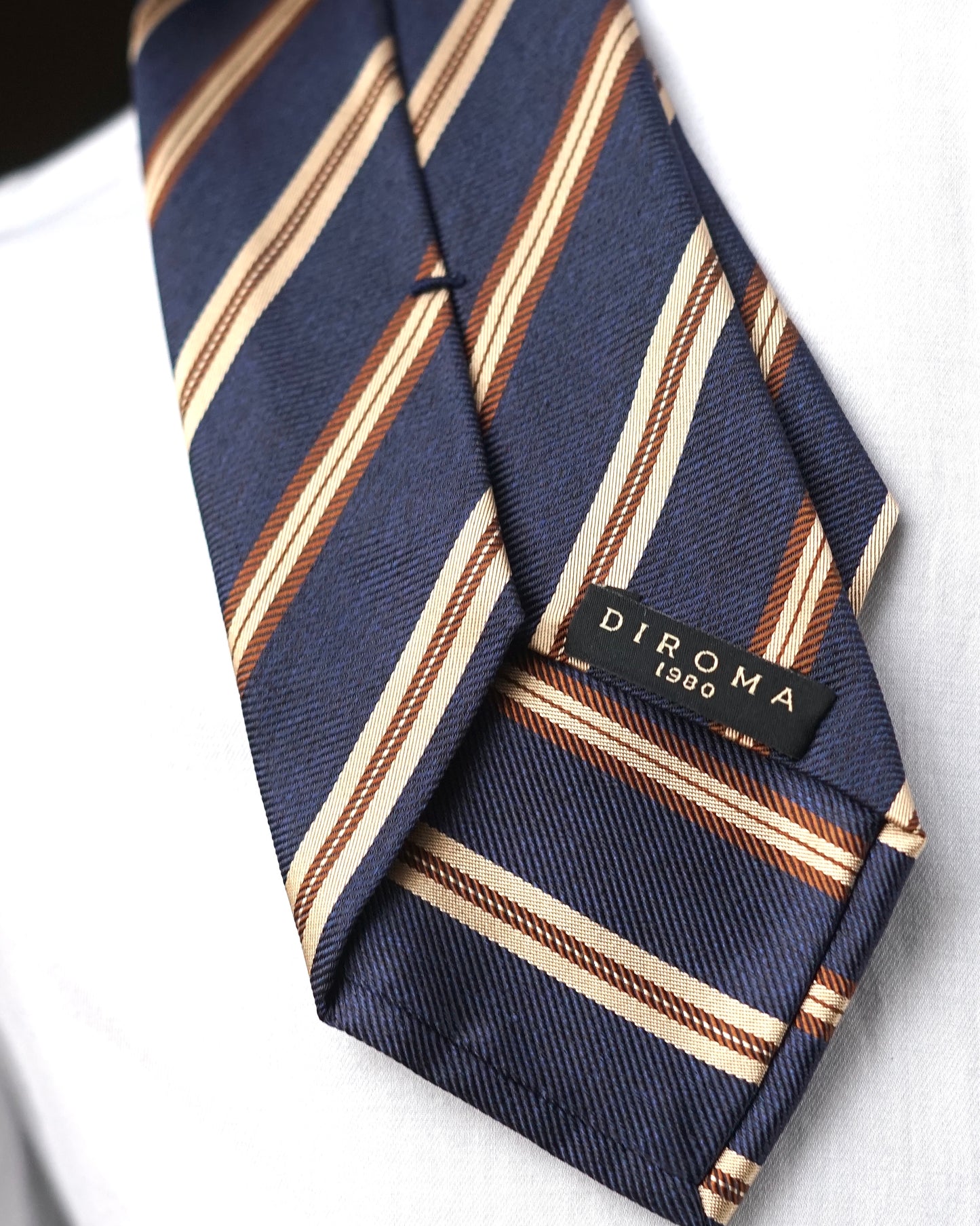 Bespoke Polinesia Silk Necktie