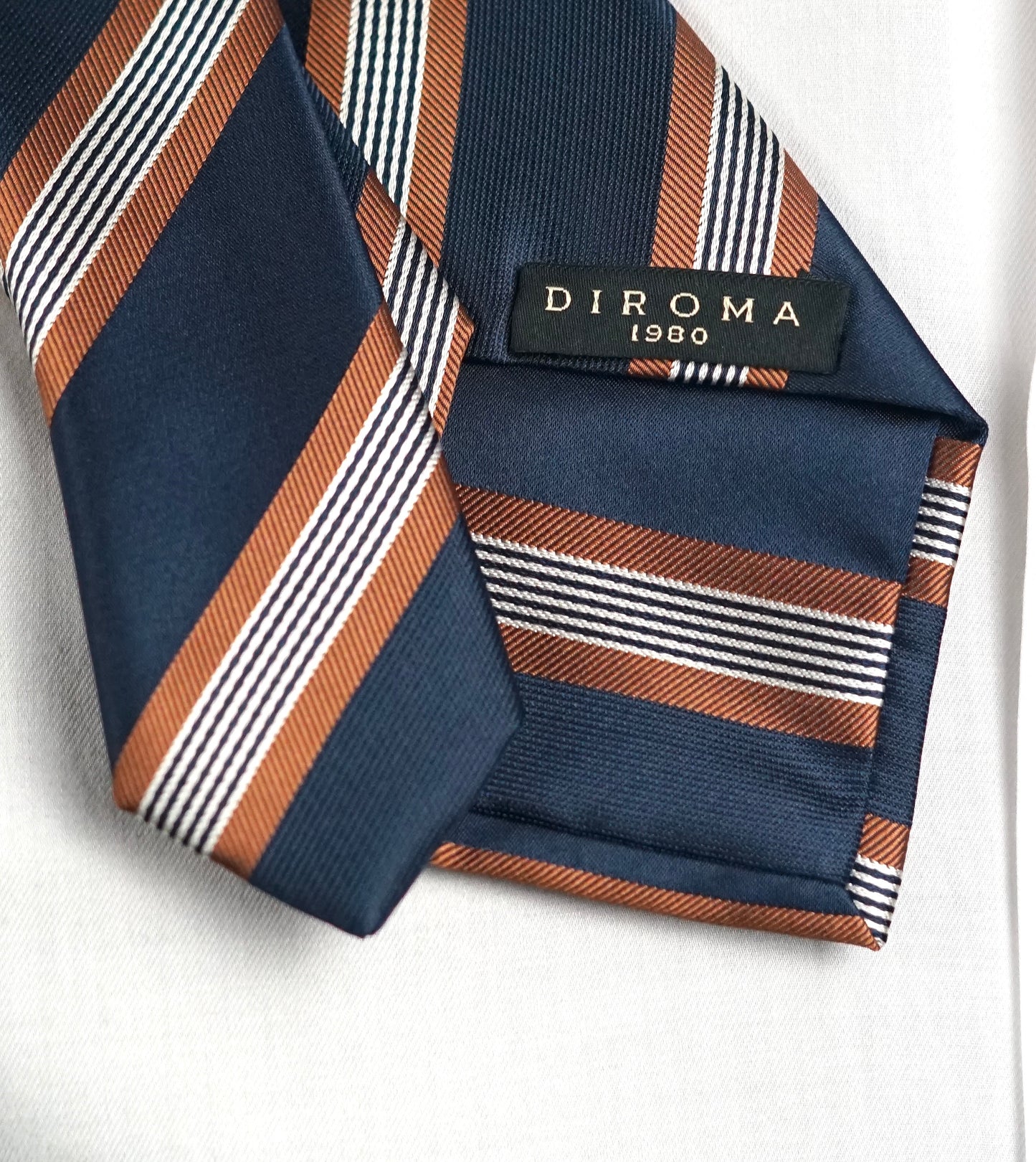 Lolita Brown Silk Necktie