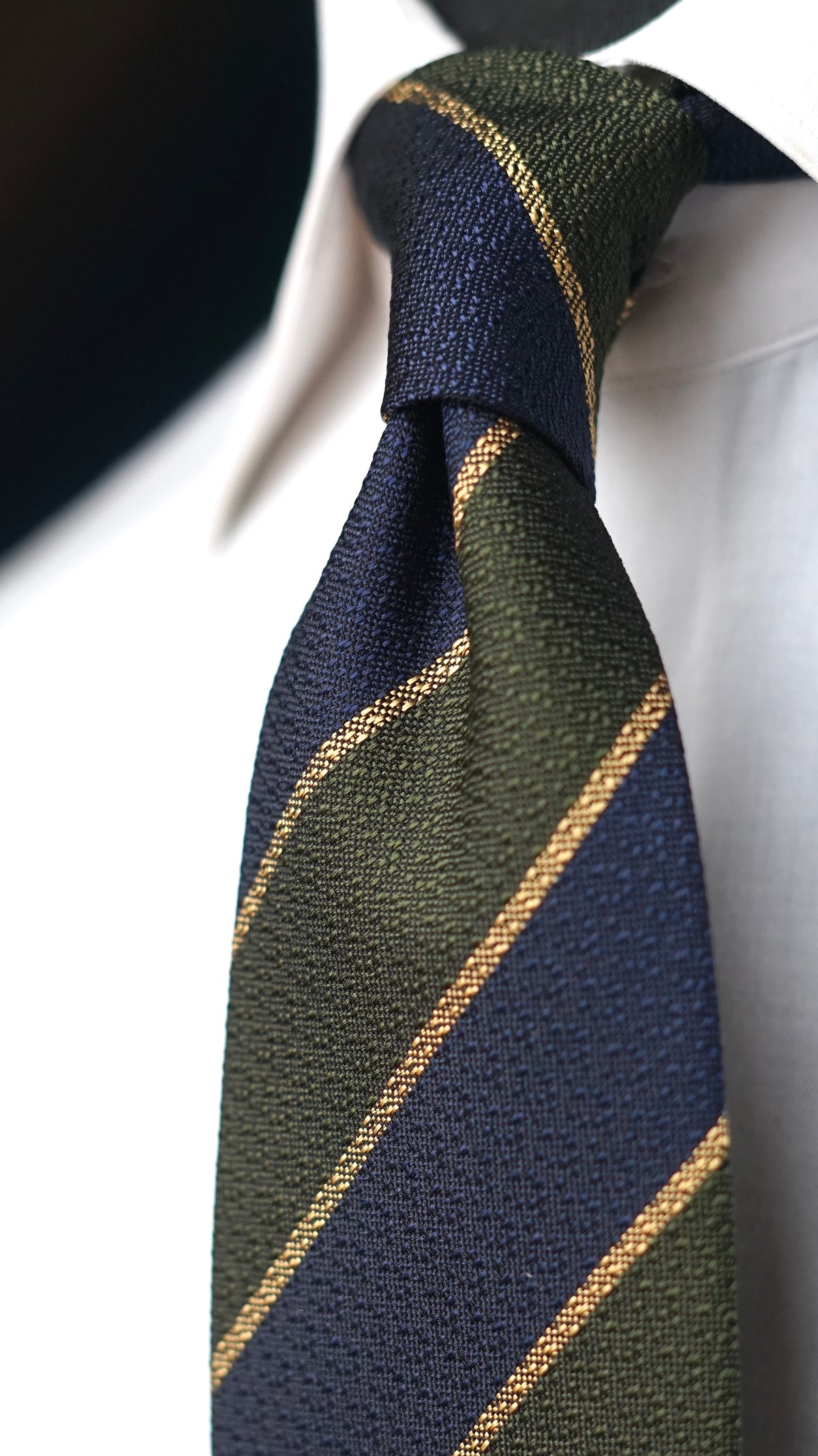 Bespoke Talissia Green Silk Necktie