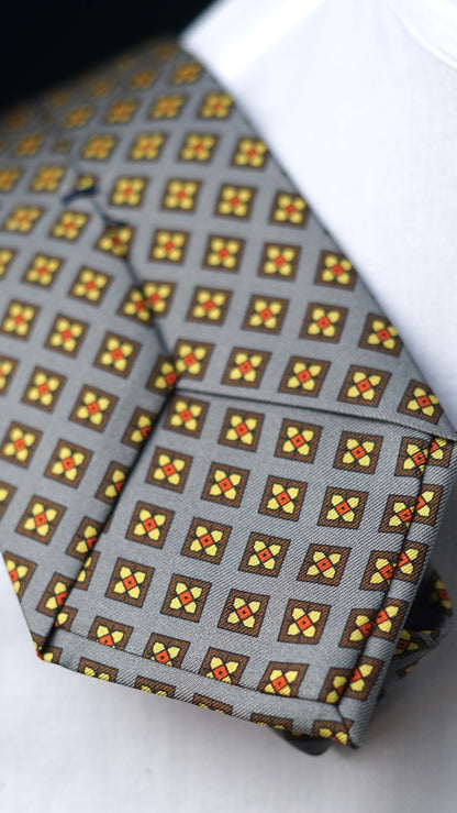 Tenera Grigia Silk Necktie