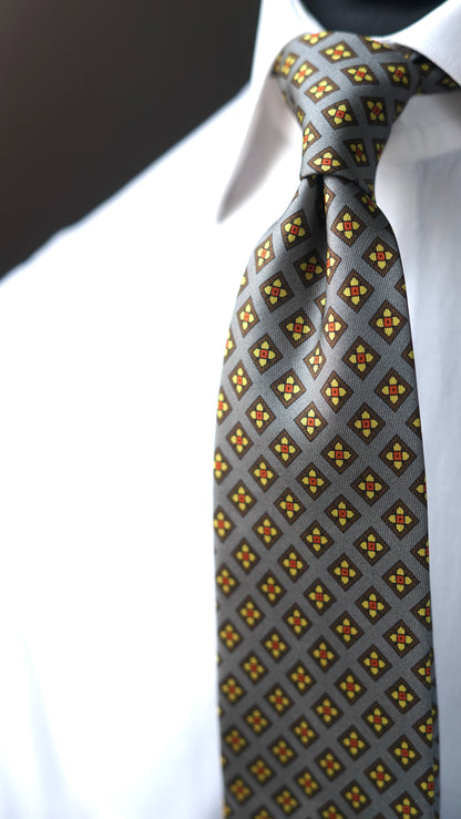 Tenera Grigia Silk Necktie