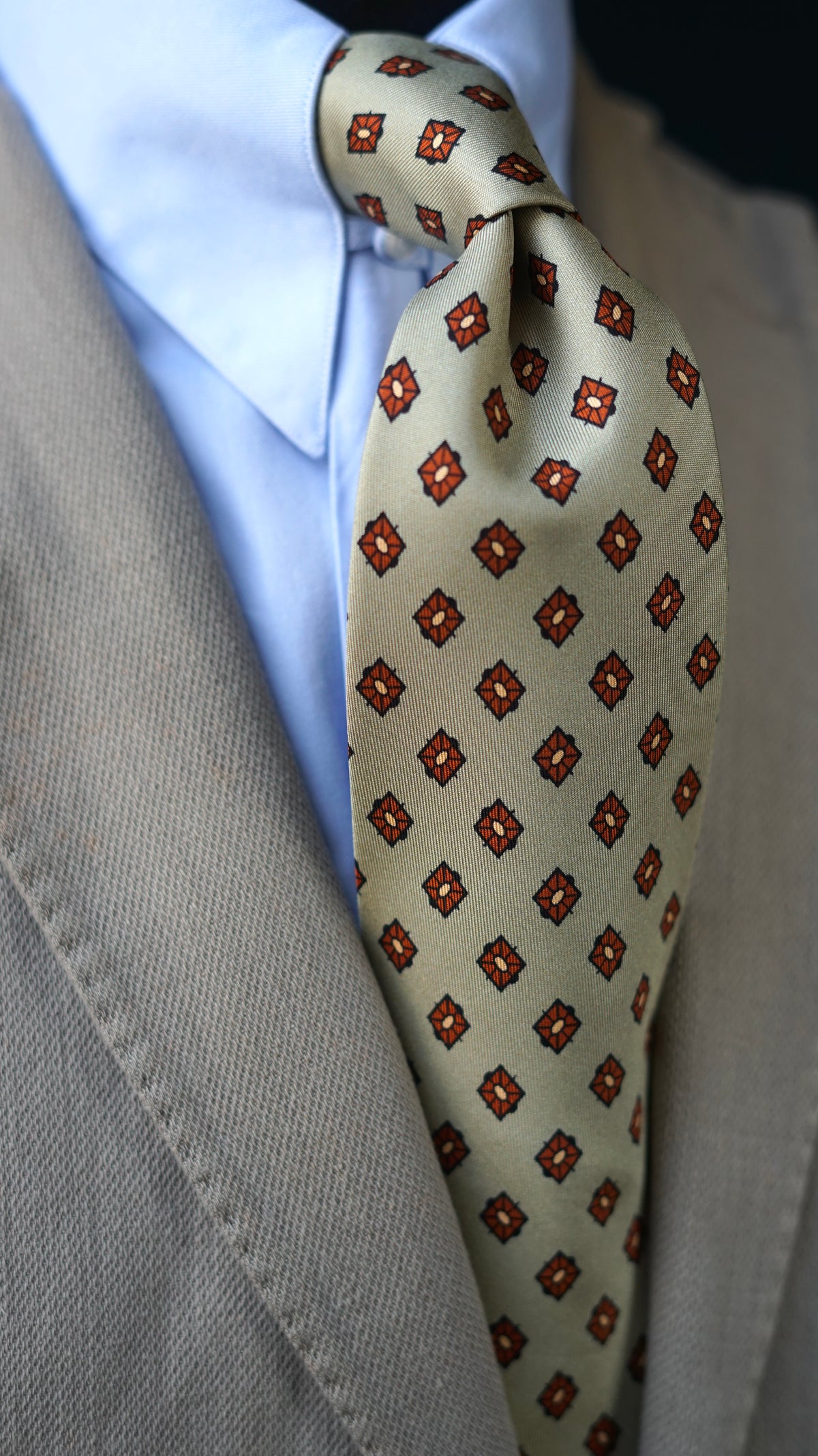 Mela Silk Necktie