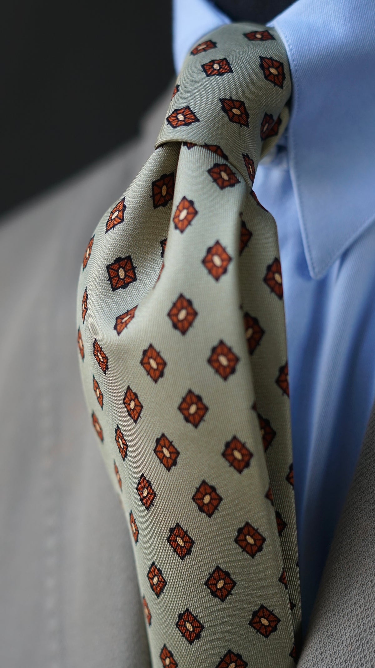 Mela Silk Necktie