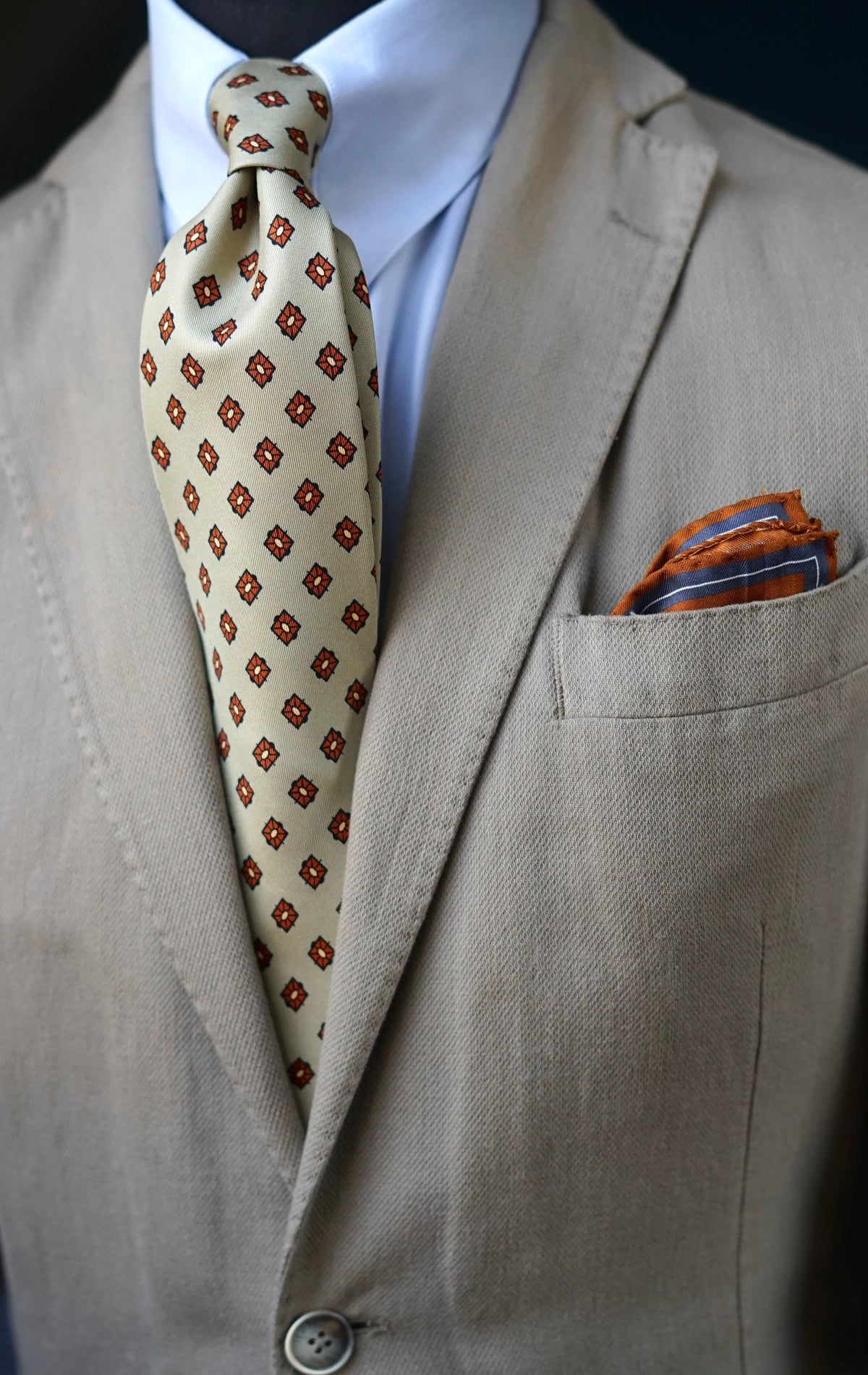 Mela Silk Necktie