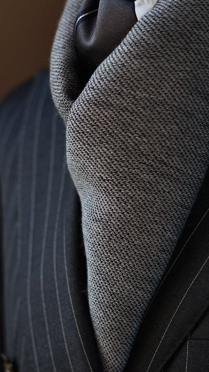 Grey Wool Scarf