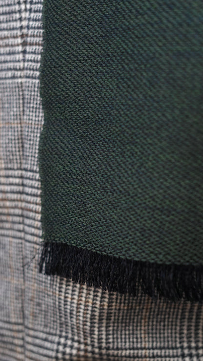 Green Wool Scarf