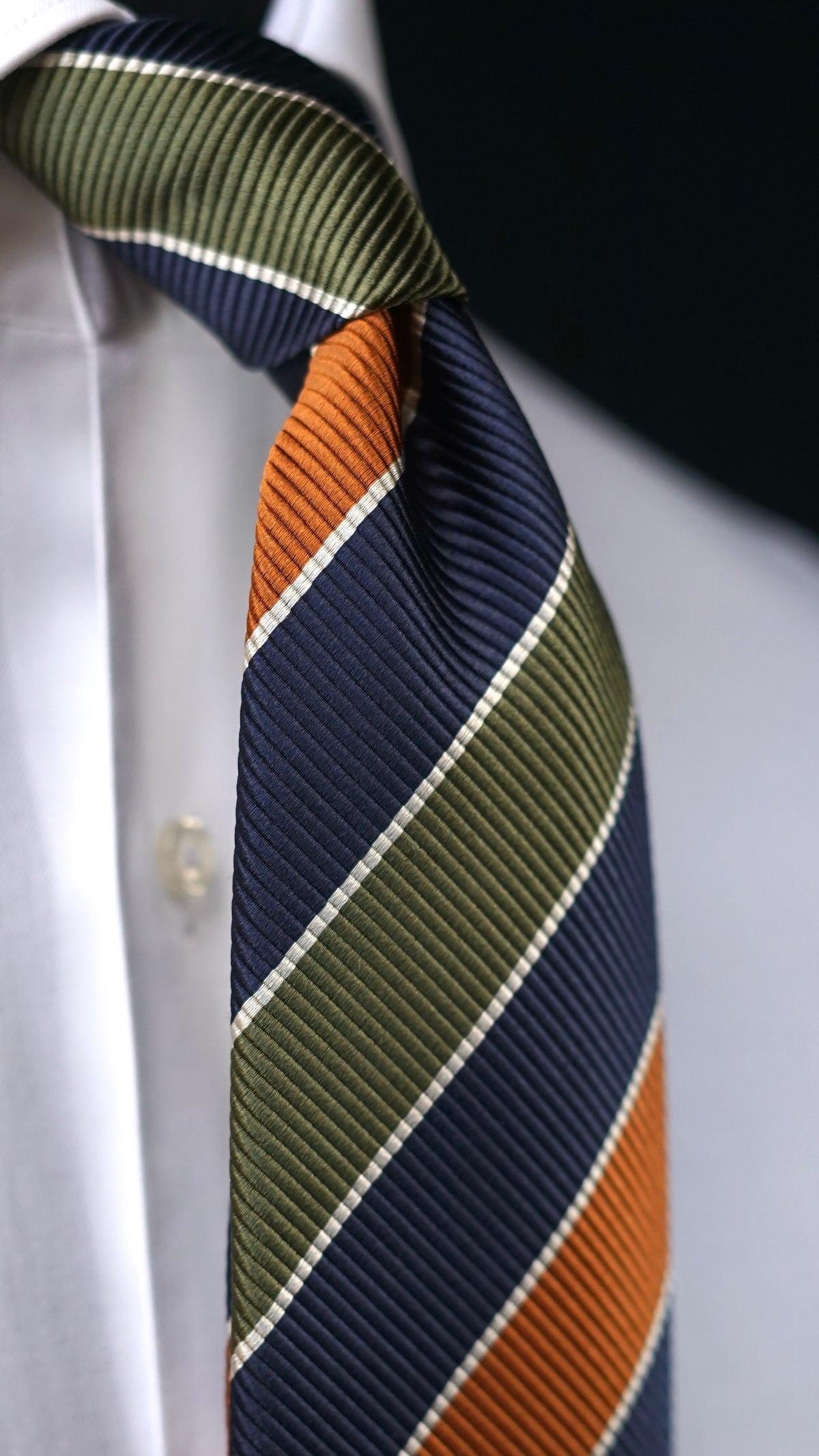 Bespoke Mogador Silk Necktie