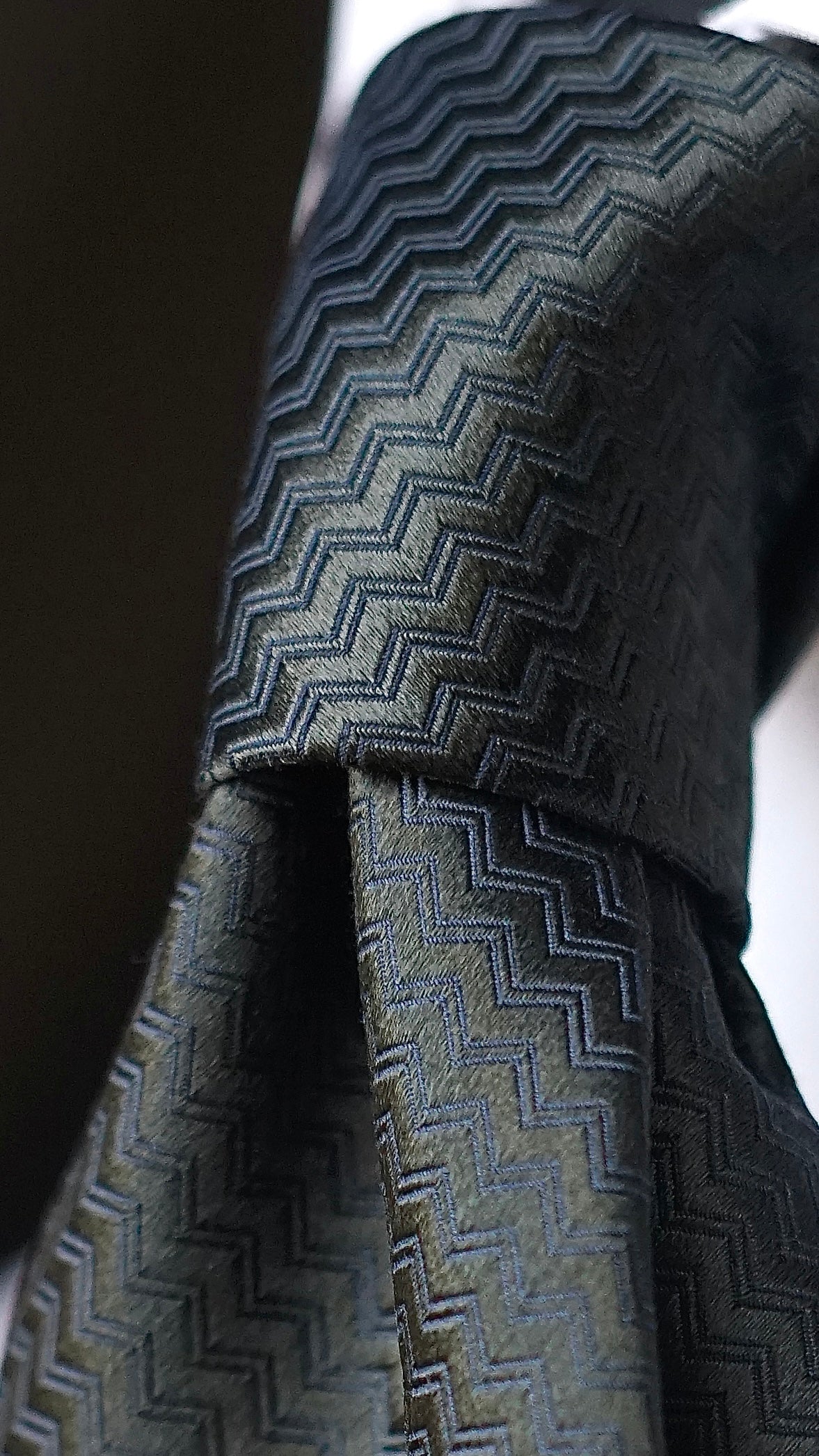 Bespoke Riga Green Silk Necktie