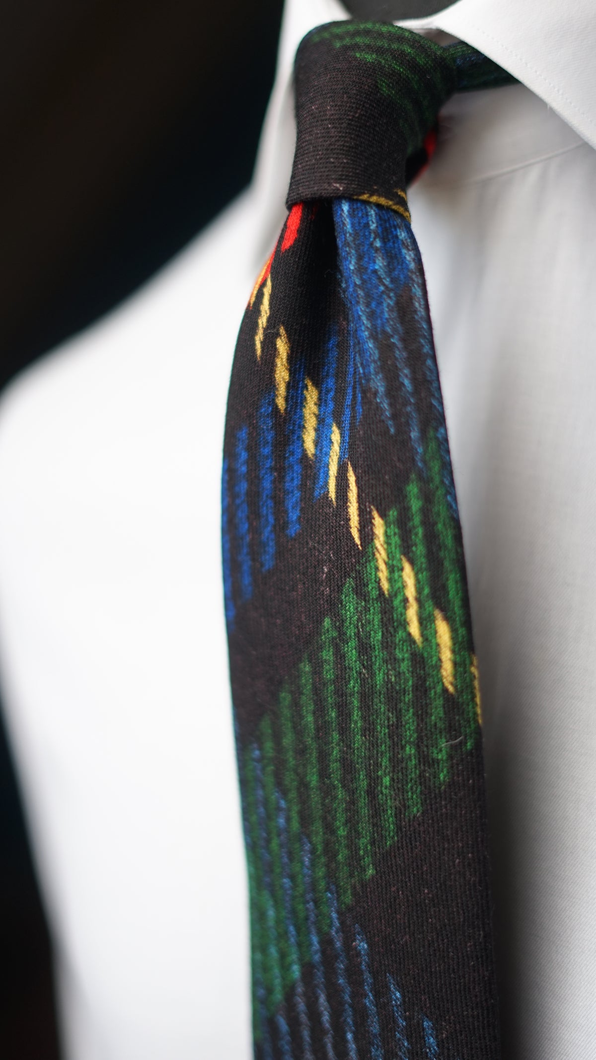 Tartan Wool Necktie