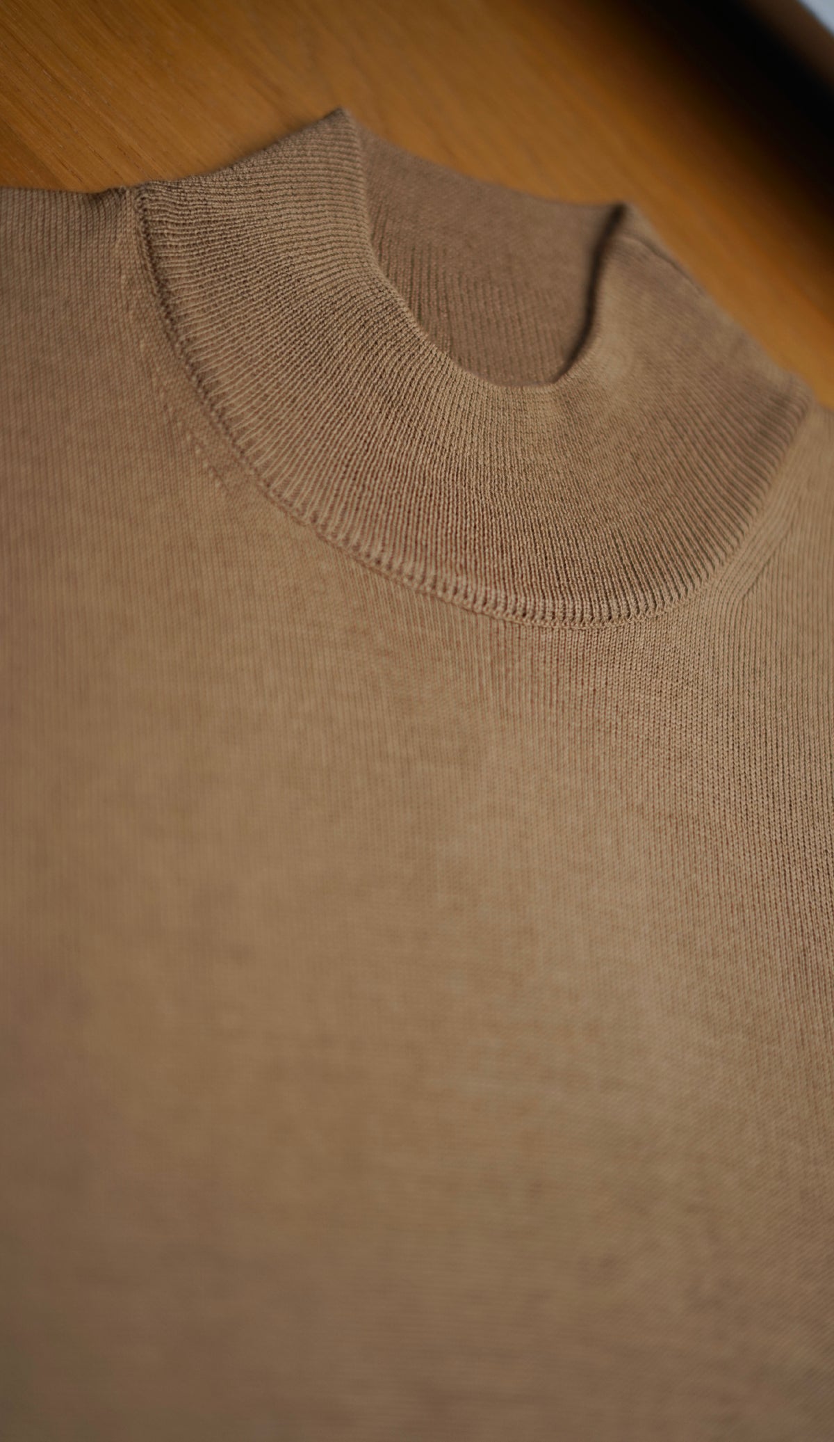 Camel Wool High Neck
